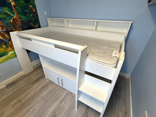 White children single loft - white, children’s