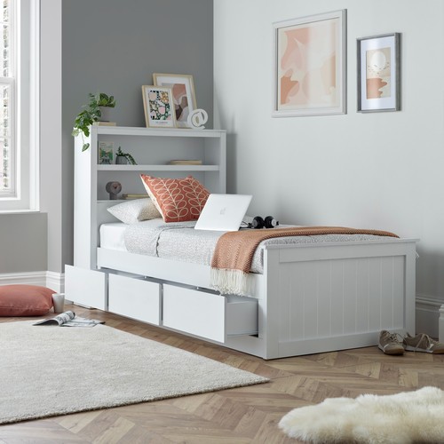 Enzo white wooden drawer - enzo,