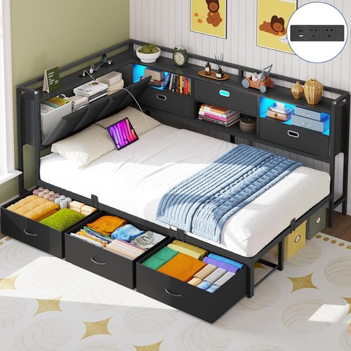 Stylish 3ft single bed frame - stylish,