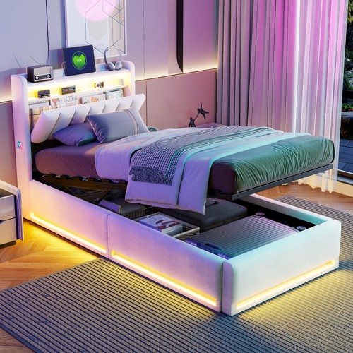 3ft single bed storage ottoman - 3ft,