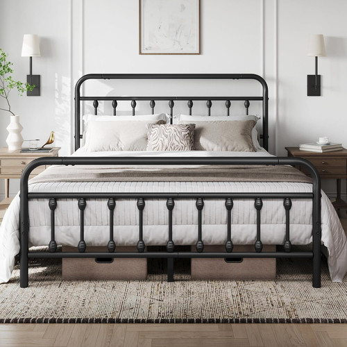 Luxury vintage metal bed - luxury,