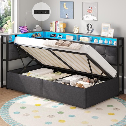 3ft single ottoman bed - 3ft,