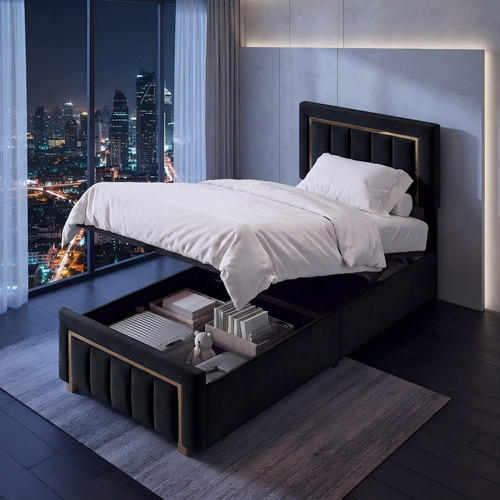 3ft single bed ottoman - bed,,