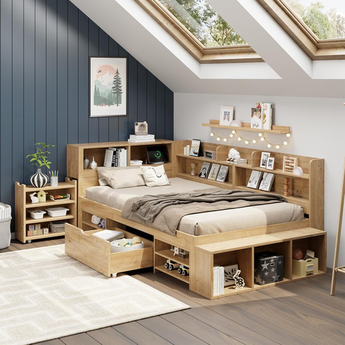 Single storage bed frame sale - bed,