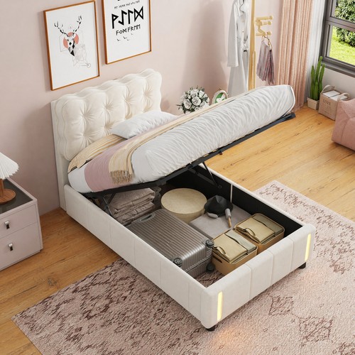 3ft upholstered ottoman - upholstered, single