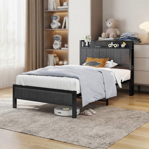 Durable 3ft single bed - bed, frame