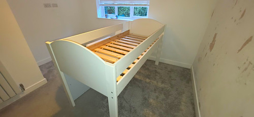 White wooden children - wooden, children’s