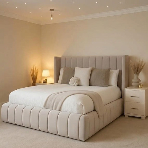 New upholstered winged panel - upholstered,