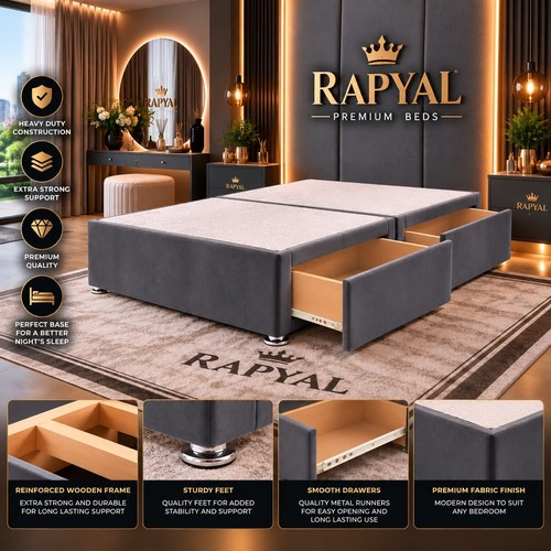 Reinforced heavy duty divan - heavy,